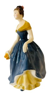lot 240 image: Vintage Royal Doulton Porcelain Figurine Melanie HN2271