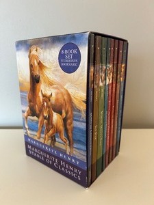 lot 207 image: Marguerite Henry Stable of Classics Boxed Set with Misty of Chincoteague and More Paperback Books