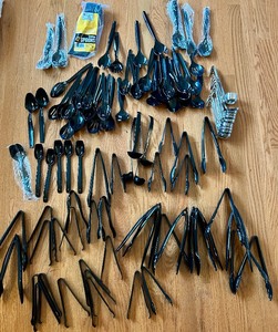 lot 202 image: Outstanding Collection of Serving Utensils for Catering or Large Gatherings