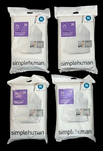 lot 298 image: New Simple Human Trash Bags