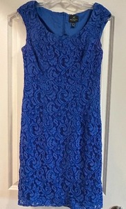 lot 263A image: Adrianna Papell Lace Dress
