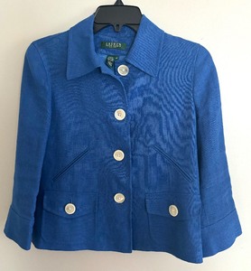 lot 351 image: Beautiful Blue Ralph Lauren Jacket Size Small