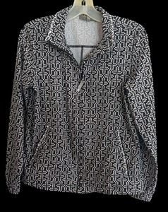 lot 352 image: T by Talbots Zip Front Shirt Size XS