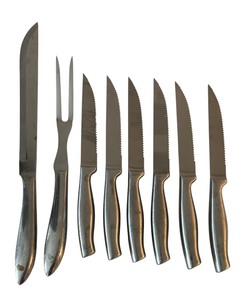 lot 362 image: Knives and Serving Fork by Brandani Inox and More