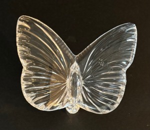 lot 370 image: Waterford Crystal Butterfly Figurine