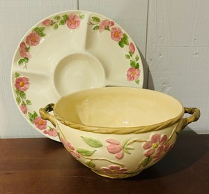 lot 380A image: Franciscan Serving Bowl and Platter