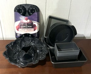 lot 406 image: Baking Grouping by Nordic Ware, Wilson, Calphalon and More