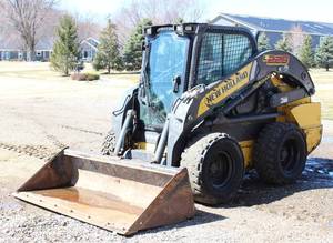 lot 7 image: 2018 New Holland L228 Skid Loader, 74 H.P. Turbo Diesel Engine