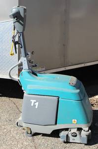 lot 15 image: Tennant T1 Ergonomic Walk-Behind Micro Scrubber Professional Floor Cleaner  Cleaning System