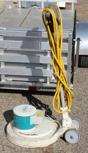 lot 16 image: Tennant 2150 Series Heavy Duty Commercial Low-Speed Quiet Cleaner  Floor Cleaning System