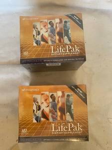 lot 72 image: Set of 2 Pharmanex LifePak Dietary Supplement Packets