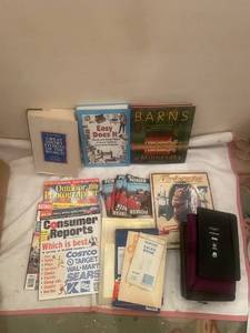lot 107 image: Collection of Books, Magazines, and Car Manual
