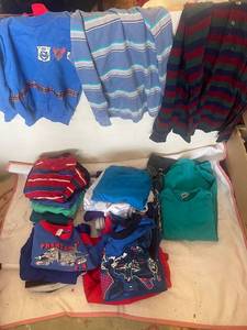 lot 165 image: Collection of Boys Long Sleeve Shirts and Sweatshirts