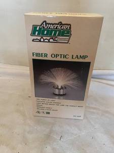 lot 218 image: American Home Fiber Optic Lamp AC-020