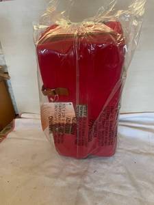 lot 219 image: JM New York Double Decker Duffle Bag in Red - Unopened