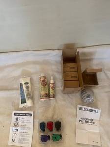 lot 225 image: Mixed Household Pest Control and Holiday Decor Bundle