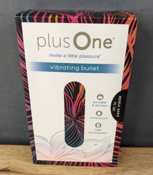 lot 19J image: Brand New plusOne Vibrating Bullet 10 Settings R