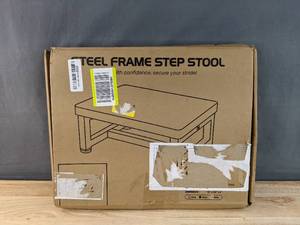 lot 146 image: Holana Steel Frame Step Stool  B