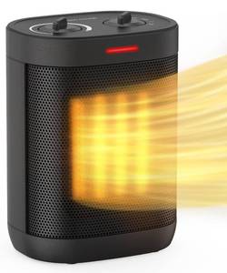 lot 110 image: Brand New 1500W Space Heaters for Indoor Use, Portable PTC Ceramic Space Heater, B
