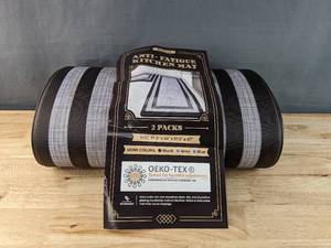 lot 97 image: New Anti-Fatigue Kitchen Mat 2-Pack 17.3x29 and 17.3x47 B