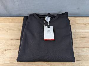 lot 91 image: Brand New Members Mark Luxe Crewneck Sweatshirt Womens Size XL Black N