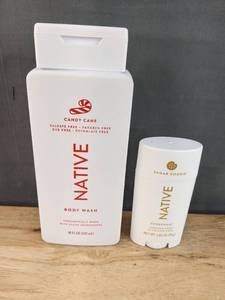 lot 2G image: Brand New Native Brand Body Wash And Deodorant N