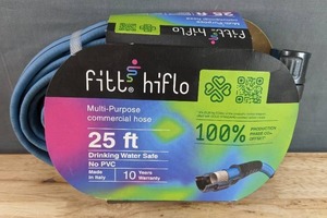 lot 217 image: Brand New Fitt Hiflo 25 Foot Multi-Purpose Commercial Hose N