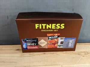lot 42G image: Brand New Fitness Discovery Set Whey Protein Brownie Bar Buffalo Chips N