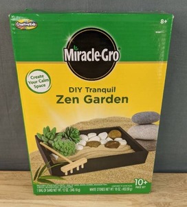 lot 63G image: Brand New Creative Kids Miracle-Gro DIY Tranquil Zen Garden N
