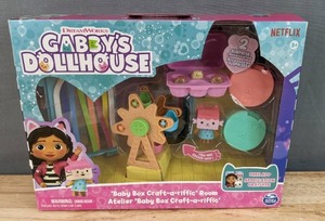 lot 54G image: Brand New Dream Works Gabbys Dream House Baby Box Craft-a-riffic Room N