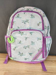 lot 233 image: Brand New Cat & Jack Kids Horse Backpack with Horseshoe Pop-It Keychain N