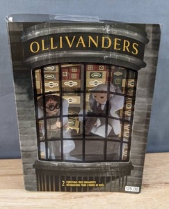 lot 57G image: Brand New Harry Potter Ollivanders 2 Christmas Tree Ornament Decorations N