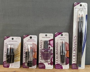 lot 80G image: Brand New Colormates Makeup Multi Cream Stick, Lipstick & Lipliner Pencil, Nail Polish, Lipstick and Eyeliner Pencil N
