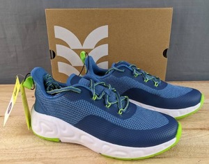 lot 102G image: Brand New All in Motion Camren Sneakers Boys Size 6 Shoes Blue, Green and White N
