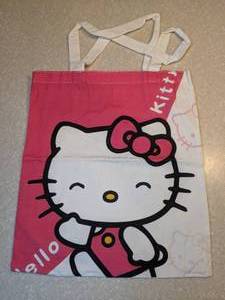 lot 448 image: New Sanrio Hello Kitty Cinnamoroll Canvas Tote Bag Pink P