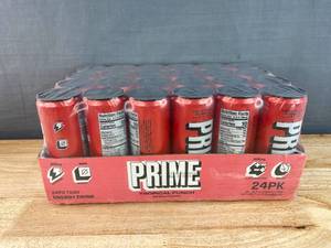24 Brand New Prime Tropical Punch 12oz Cans *N