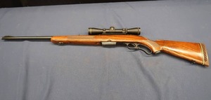 WINCHESTER MODEL 88 243 CALIBER RIFLE WITH LEUPOLD VX 1 2-7 SCOPE