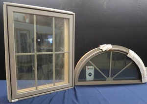 lot 45 image: 2 BRAND NEW INTEGRITY WINDOWS