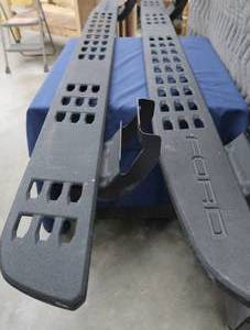 lot 50 image: FACTORY OEM FORD F-SERIES TREMOR OFF-ROAD RUNNING BOARDS