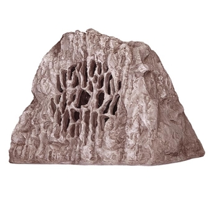 lot 50 image: New in Box Rockustics 8 2-Way Outdoor Weatherproof PavaRocci Rock Loudspeaker in Brown