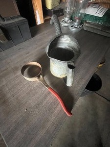 lot 19 image: Filter Wrench & Oil Can