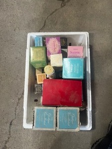 lot 76 image: Box of Collectable Avon Bottles
