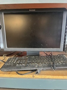 Monitor & Key Board