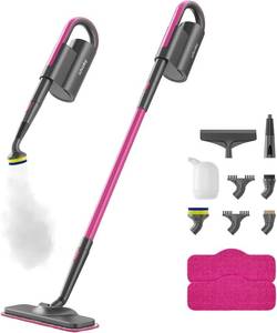 lot 9 image:  NEW Schenley Hestia Steam Mop & Handheld Steamer 7 in 1