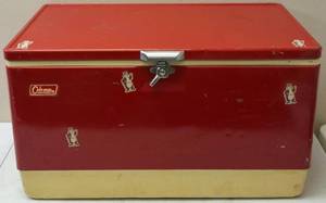 Coleman Vintage Cooler (View Photos)