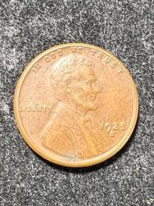 lot 58 image: 1925-S US WHEAT CENT