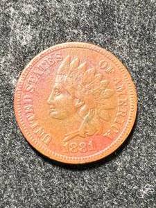 lot 82 image: 1881 US INDIAN HEAD CENT