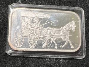 lot 106 image: 1 TROY OZ .999 FINE SILVER SILVERTOWNE BAR