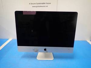 lot 6 image: Apple&nbspiMac18,2 A1418 MNE02LLA AIO PC &nbspINTEL(R) CORE(TM) I5-7500 CPU  3.40GHZ  8GB DDR4 RAM  1TB HD  28GB SSD  Includes IOS and power cable &nbspCracks on screen
