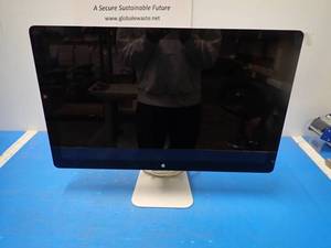 lot 8 image: Apple&nbspThunderbolt Display A1407  27 screen with 2560 x 1440 Resolution  Includes Display and power cables 